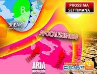 Meteo: prossima settimana, avvio da incubo con Apocalisse4800, poi qualcosa potrebbe cambiare; la tendenza